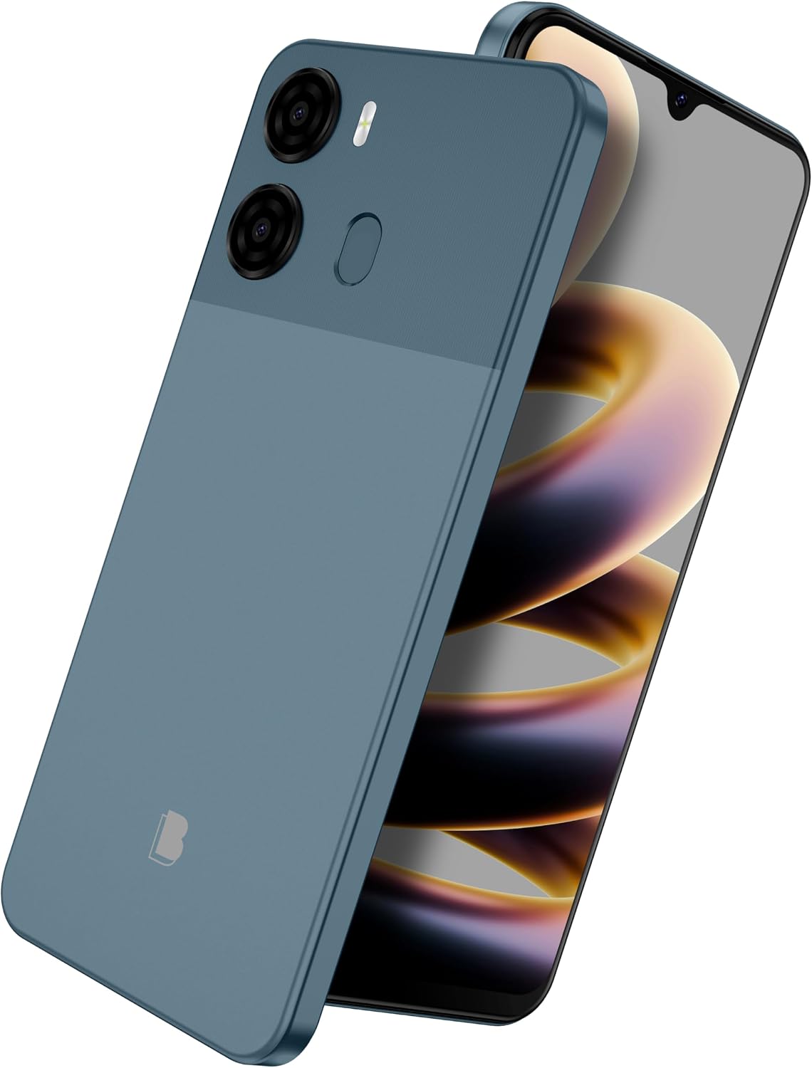 BLU K2 | Unlocked | 6.88” HD+ Display | 13MP Main Camera + 8MP Selfie Camera | 64GB | 5,000mAh Battery | Android 15 | US Version | US Warranty | Blue - Image 2