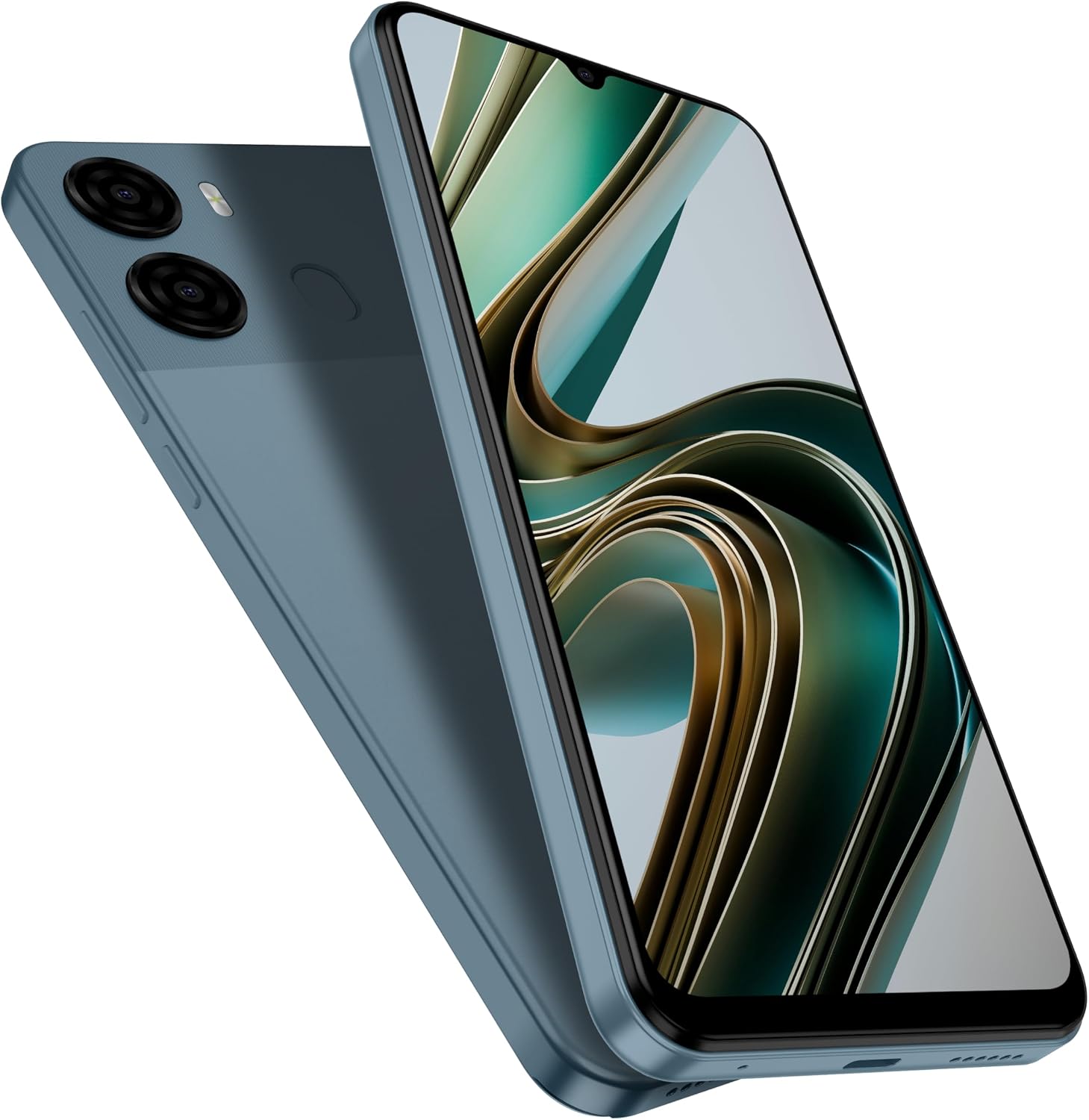 BLU K2 | Unlocked | 6.88” HD+ Display | 13MP Main Camera + 8MP Selfie Camera | 64GB | 5,000mAh Battery | Android 15 | US Version | US Warranty | Blue - Image 5