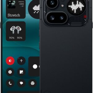 Nothing Phone (4a) Pro Cell Phone 2026 New, Unlocked Android 16 Smartphone, Triple-Lens Camera, AI Photo Edits, 6.83" 144Hz AMOLED Display, 5080mAh Battery, Dual-SIM Glyph Matrix (Black, 12+256GB)