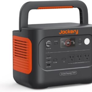 Jackery Explorer 1000 v2 Portable Power Station,1070Wh,1500W